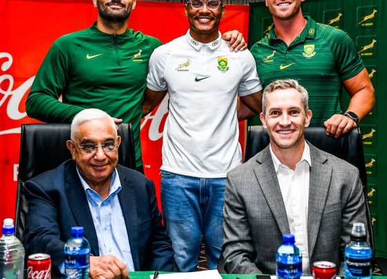 Rugby SA and Coca-Cola.