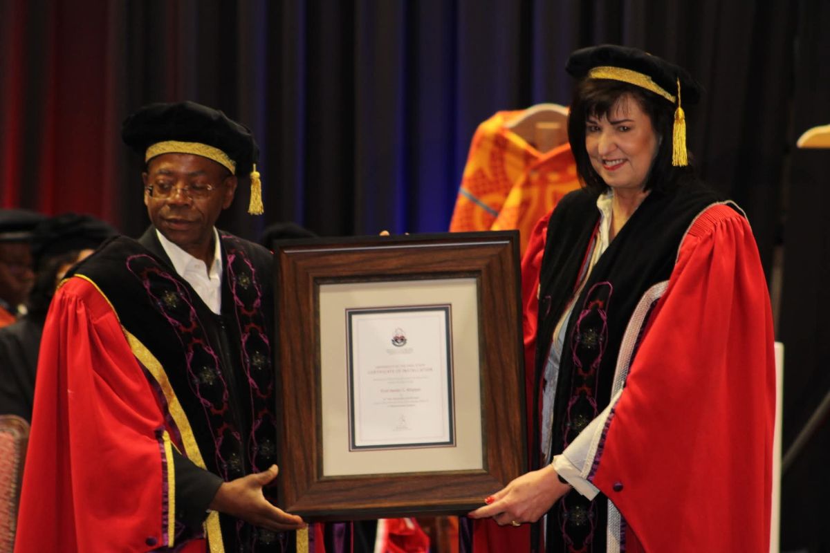 Prof. Klopper installed UFS Vice Chancellor