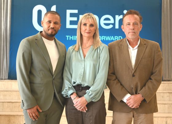 Dr Andre Abrahams- Executive Dean Academic Development of Emeris, Louise Wiseman- MD of Emeris and Geoff Whyte- CEO of ADvTECH Group.
