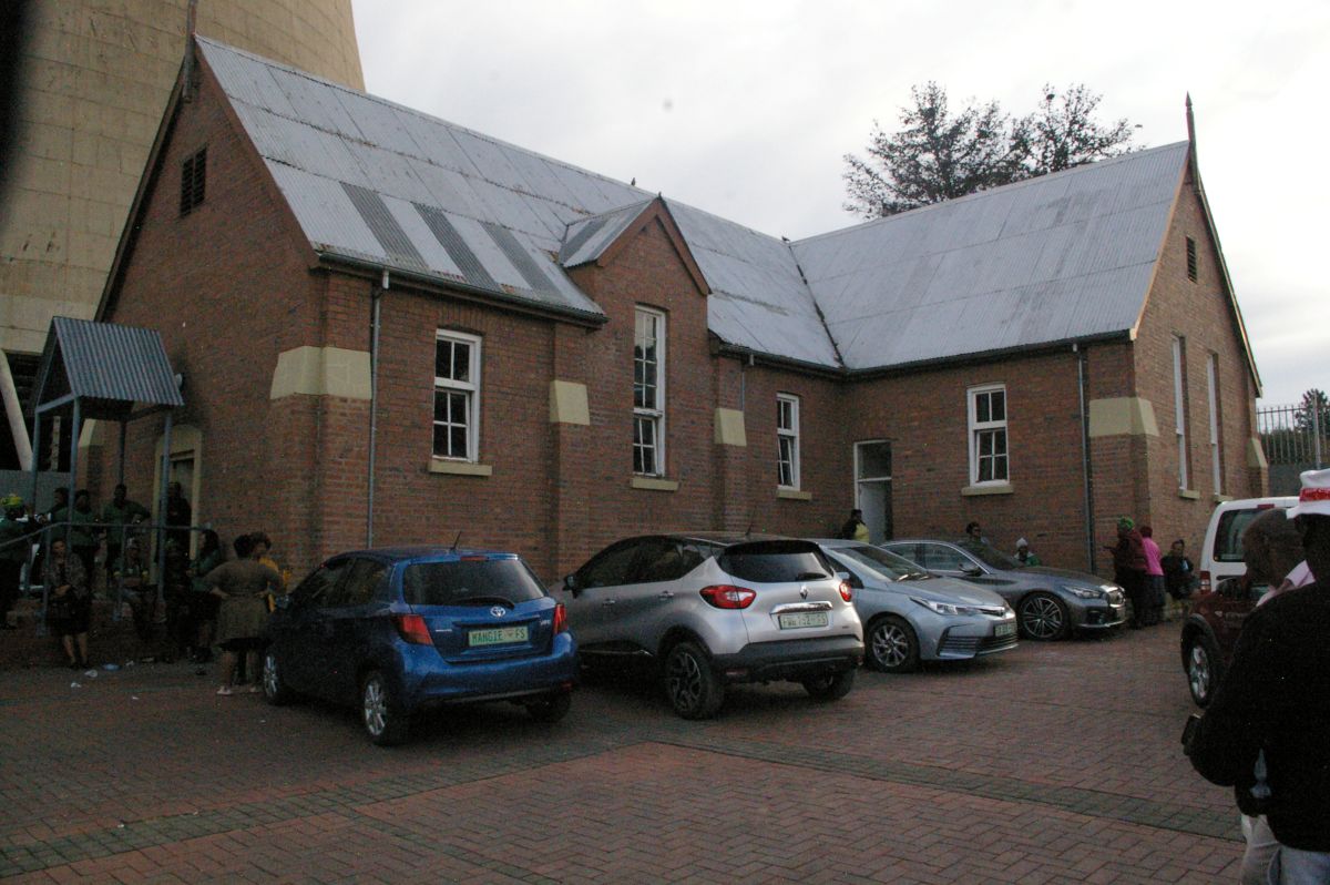 Waaihoek Church is an empty shell