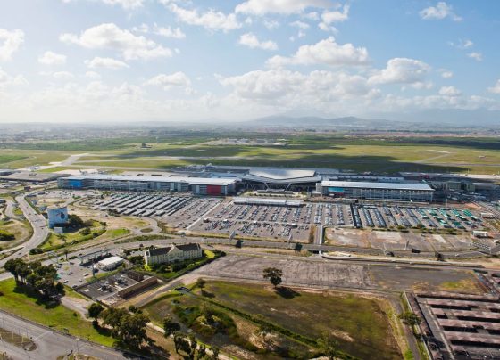 Cape Town International Airport.