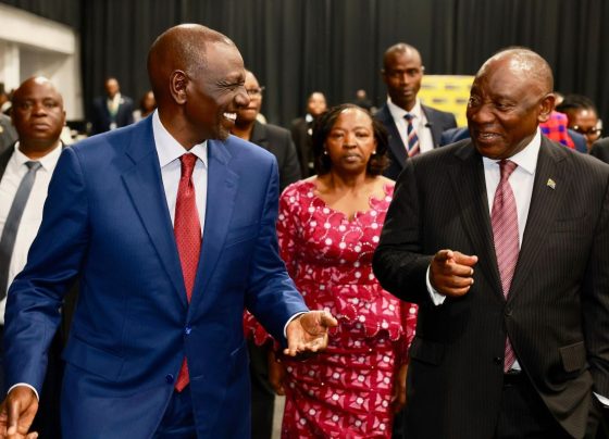 President Ruto and Ramaphosa