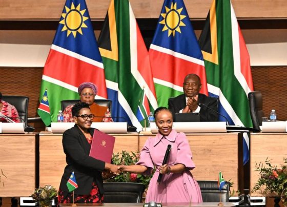 SA and Namibia agreement