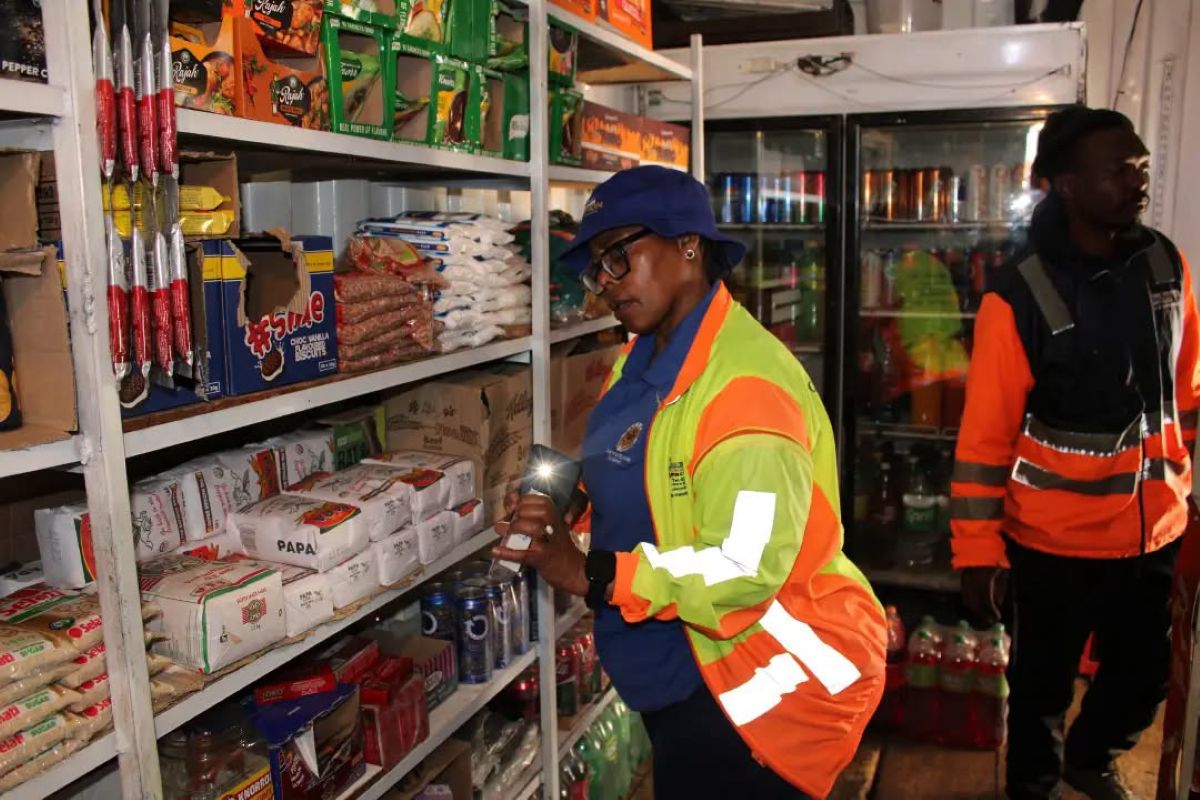 Soweto Spaza Blitz: Authorities Crack Down on Health Bylaw Violations in Jabulani