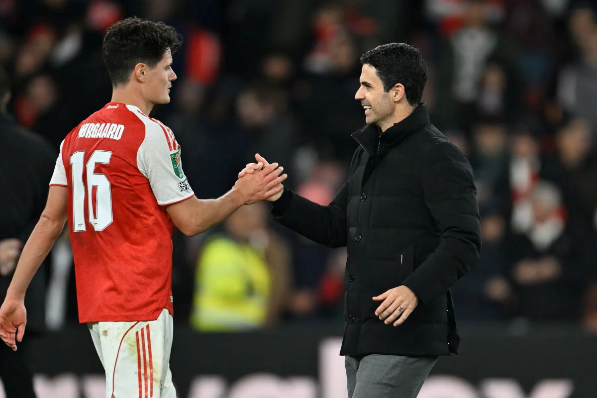 Mikel Arteta Pays Heartfelt Tribute to Premier League Champion Christian Norgaard Following Everton Switch