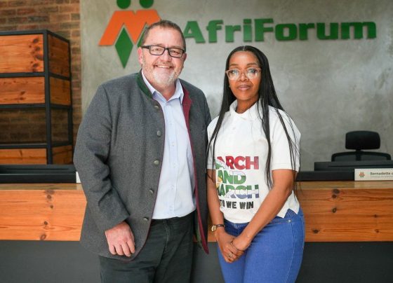 Kallie Kriel and Jacinta Ngobese-Zuma.