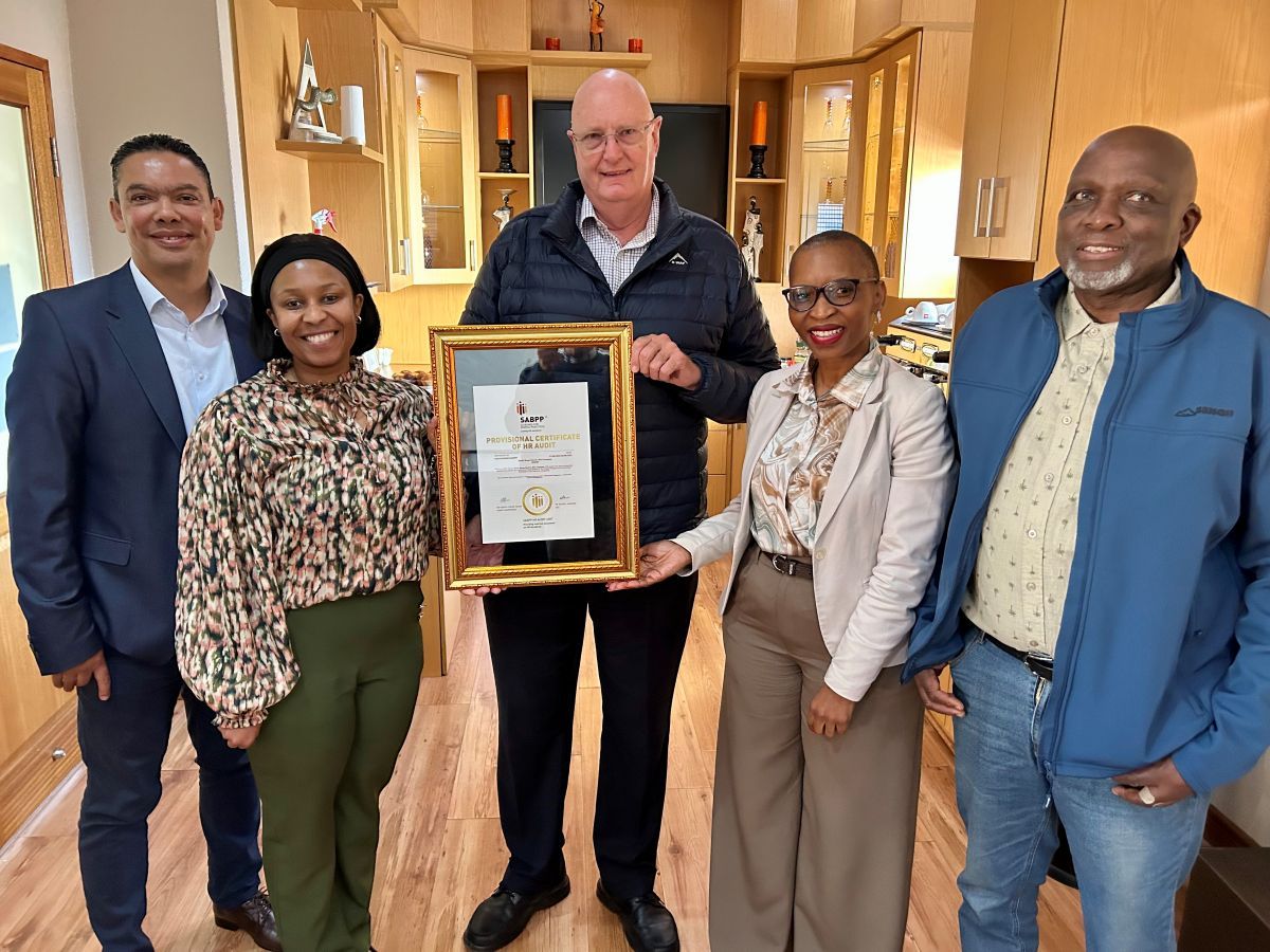 SOEW Achieves SABPP Certification, Reinforcing Commitment to People Practices