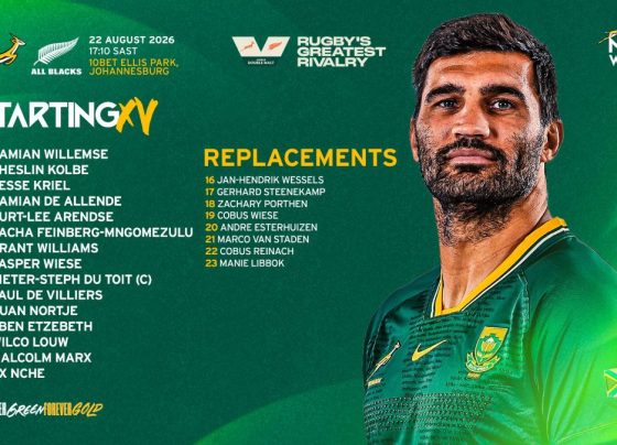 Springboks team