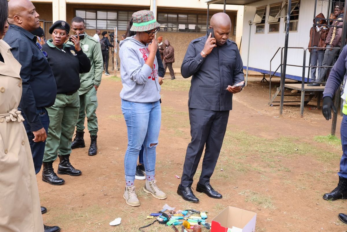 Crackdown in Ekurhuleni: Bullet, Dagga, and Vapes Seized as Gauteng Steps Up School Safety Operations