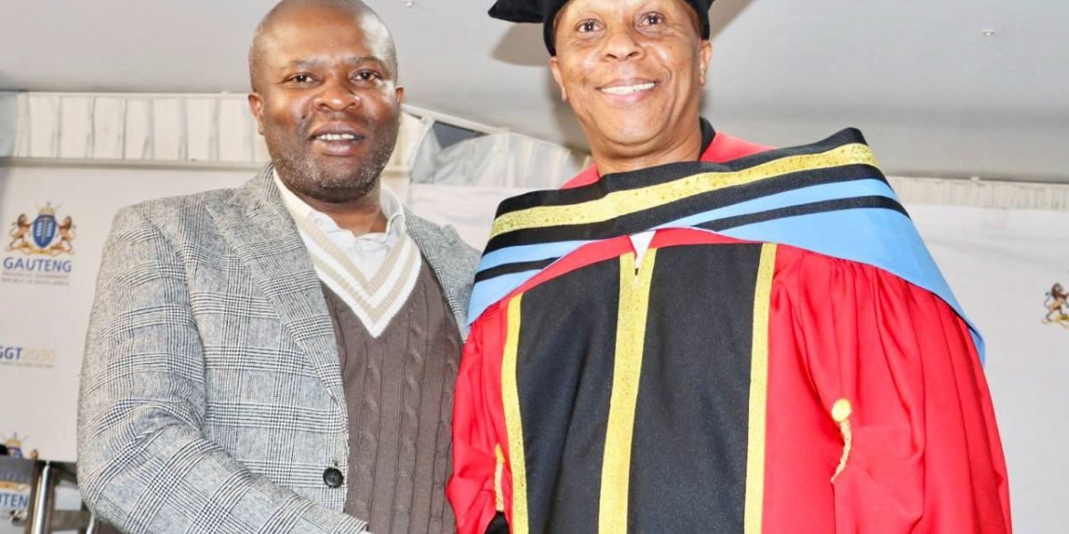 MEC Maile and Dr Khumalo