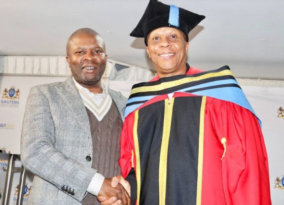 MEC Maile and Dr Khumalo
