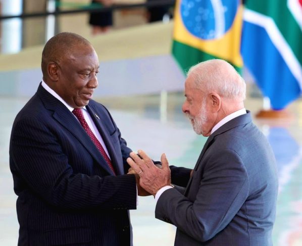 Ramaphosa and Lula da Silva