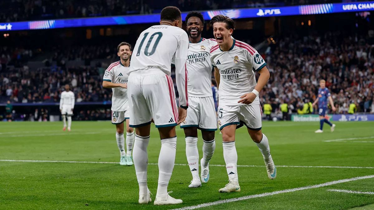 Diomande and Mbappé Shine as Real Madrid Crush Leipzig to Maintain Perfect Champions League Run