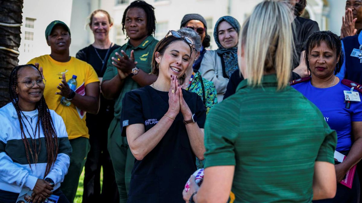 Springbok Women Take the Hard Yards Off the Field in Powerful “Make Room for Her” Campaign